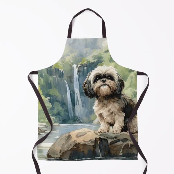 Item preview, Watercolor Shih Tzu  designed and sold by TheAnimalZ00.