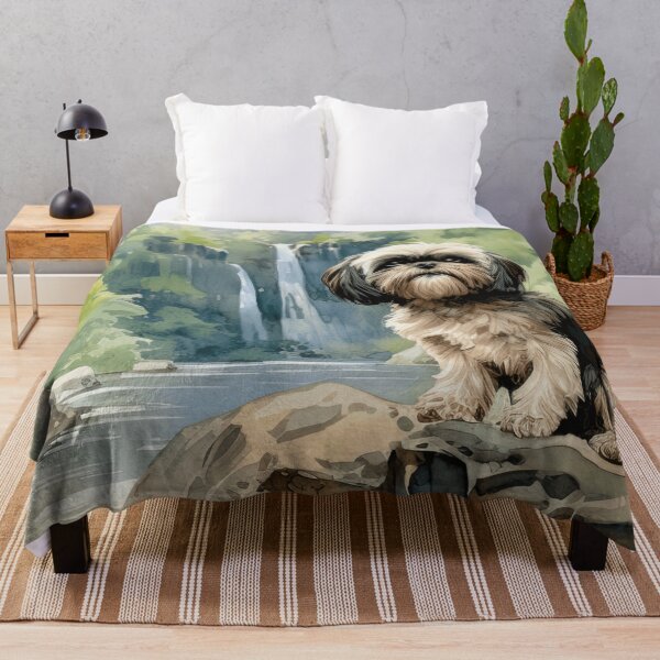 Item preview, Watercolor Shih Tzu  designed and sold by TheAnimalZ00.