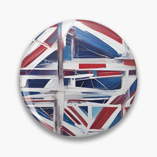 Item preview, A Playful Abstract Woke Recycle of The Union Jack 2 designed and sold by taiche.