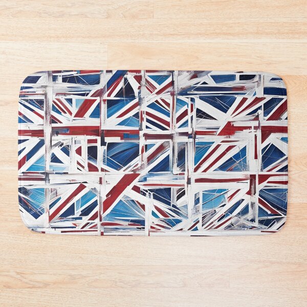 Item preview, A Playful Abstract Woke Recycle of The Union Jack 2 designed and sold by taiche.