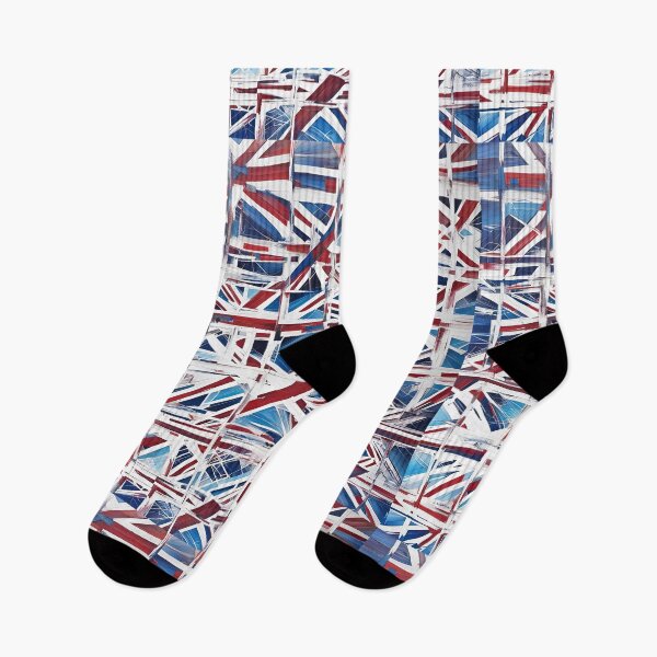 Item preview, A Playful Abstract Woke Recycle of The Union Jack 2 designed and sold by taiche.