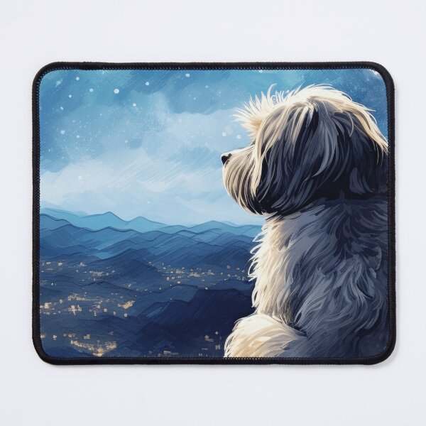 Item preview, Watercolor Shih Tzu At Night designed and sold by TheAnimalZ00.