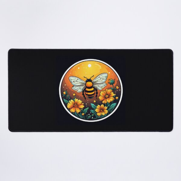 Item preview, Honey Bee and Flowers designed and sold by Planetporridge.