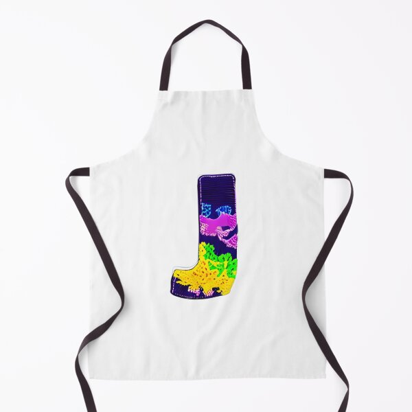 Item preview, letter J, monogram. typography collage. ABC art. gift designed and sold by Minibubb.