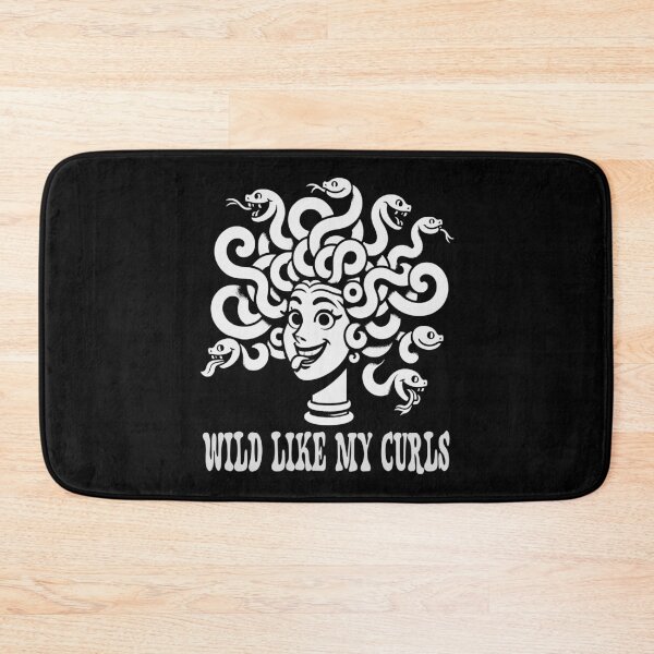 Item preview, Wild Like My Curls Medusa Head Greek Mythology Natural Curls designed and sold by Chmielayka.