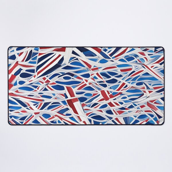 Item preview, A Playful Abstract Woke Recycle of The Union Jack 3 designed and sold by taiche.