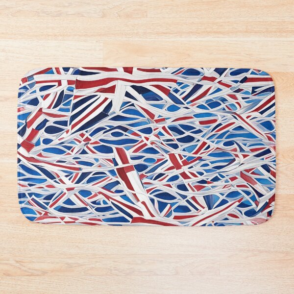 Item preview, A Playful Abstract Woke Recycle of The Union Jack 3 designed and sold by taiche.