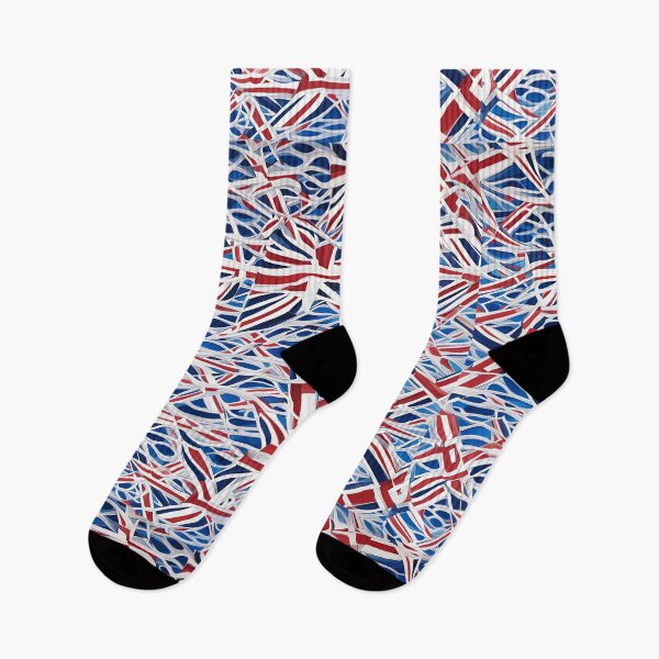 Item preview, A Playful Abstract Woke Recycle of The Union Jack 3 designed and sold by taiche.