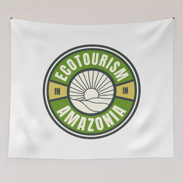 Item preview, Ecotourism in Amazonia Green Logo designed and sold by Vintage-TM.