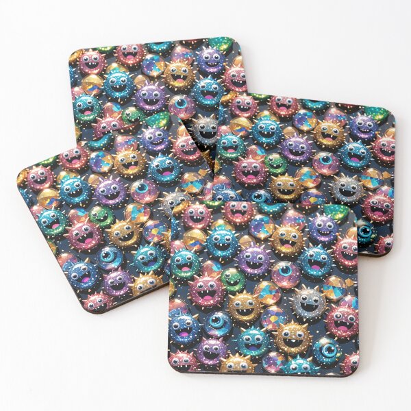 Item preview, Mini glitter monsters designed and sold by LilithsDesires.