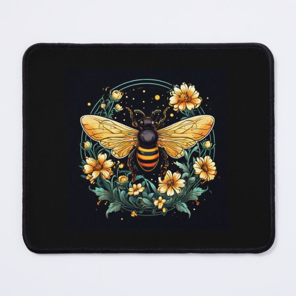 Item preview, Bee and Flowers designed and sold by Planetporridge.