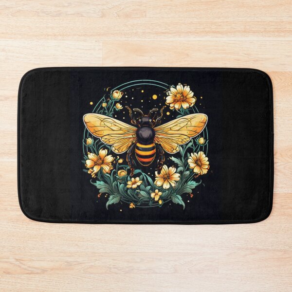 Item preview, Bee and Flowers designed and sold by Planetporridge.