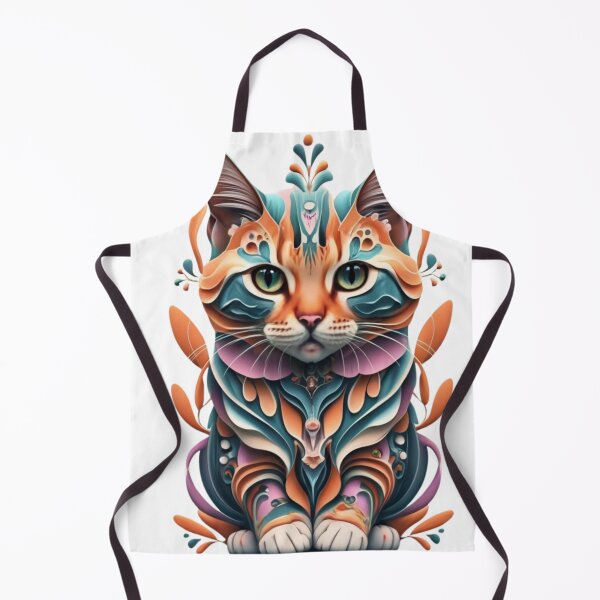Item preview, Abstract Cat VI designed and sold by PatronesKawai.