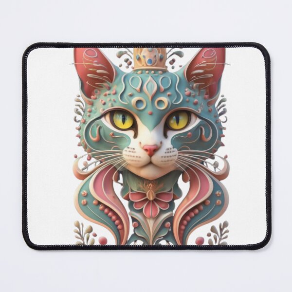Item preview, Abstract Cat VII designed and sold by PatronesKawai.