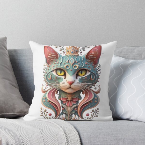 Item preview, Abstract Cat VII designed and sold by PatronesKawai.