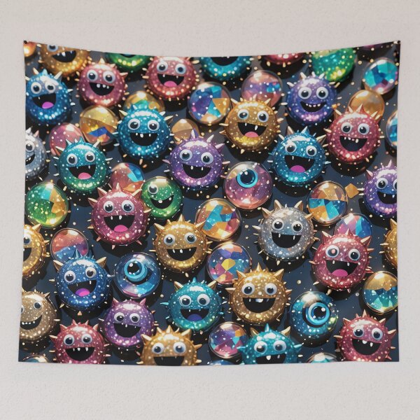 Item preview, Mini glitter monsters designed and sold by LilithsDesires.