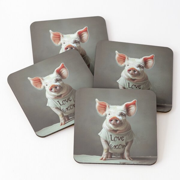 Item preview, Pig love bacon designed and sold by Brendon987.