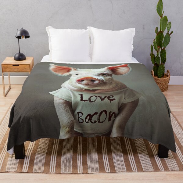 Item preview, Pig love bacon designed and sold by Brendon987.