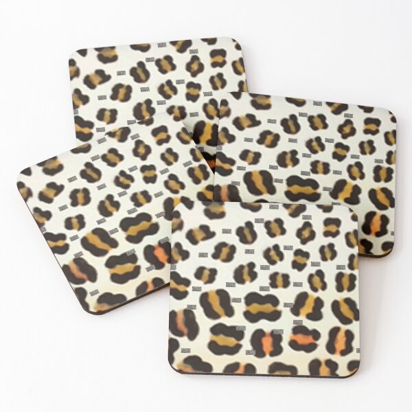 Item preview, Blend of photograhed and hand painted leopard skin prints designed and sold by annenambiro.