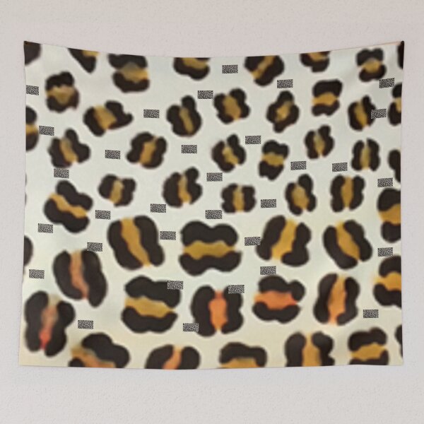 Item preview, Blend of photograhed and hand painted leopard skin prints designed and sold by annenambiro.