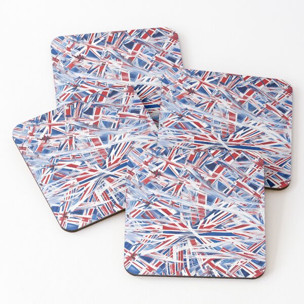 Item preview, A Playful Abstract Woke Recycle of The Union Jack 4 designed and sold by taiche.