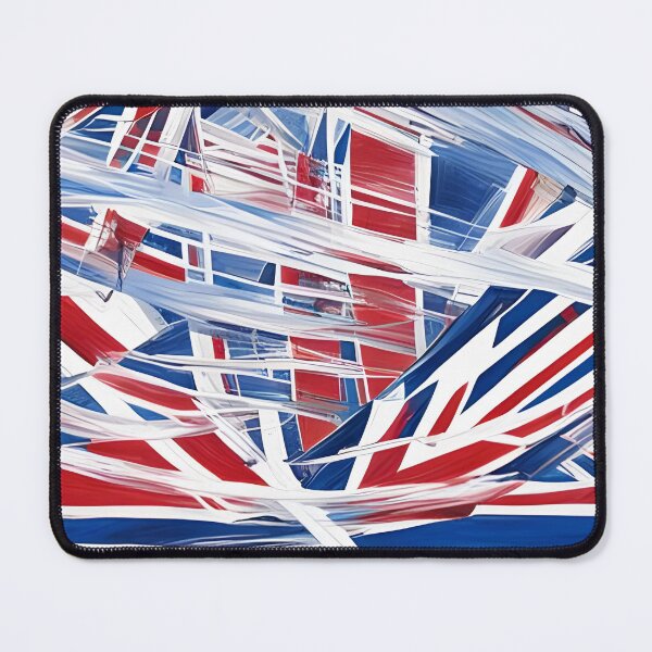 Item preview, A Playful Abstract Woke Recycle of The Union Jack 4 designed and sold by taiche.