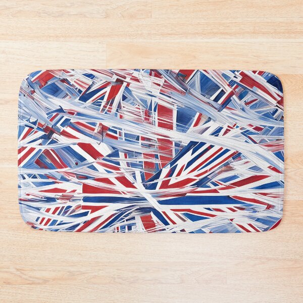 Item preview, A Playful Abstract Woke Recycle of The Union Jack 4 designed and sold by taiche.
