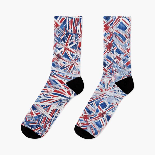 Item preview, A Playful Abstract Woke Recycle of The Union Jack 4 designed and sold by taiche.