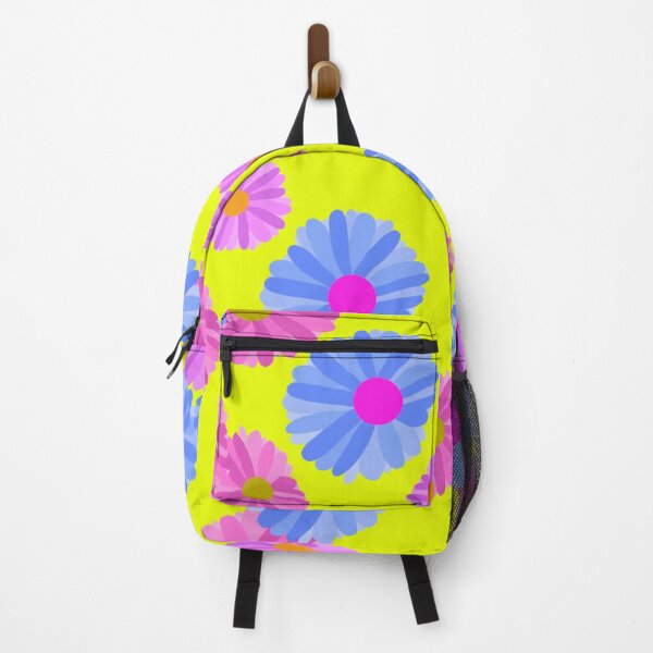 Item preview, Pink Blue Purple Flowers - Hand drawn designed and sold by Victoria Rose.