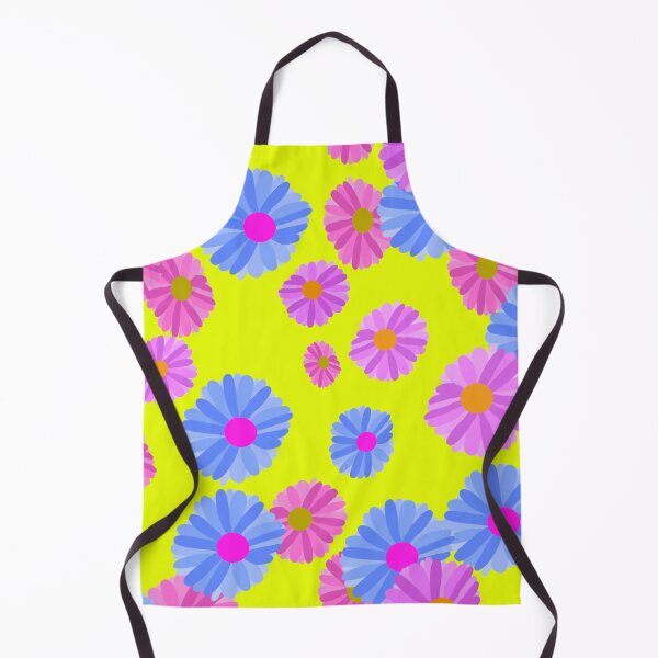 Item preview, Pink Blue Purple Flowers - Hand drawn designed and sold by Victoria Rose.