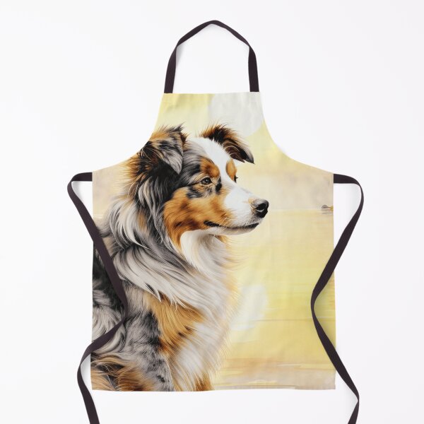 Item preview, Watercolor Australian Shepherd designed and sold by TheAnimalZ00.