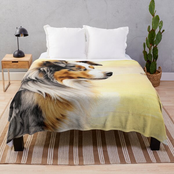 Item preview, Watercolor Australian Shepherd designed and sold by TheAnimalZ00.