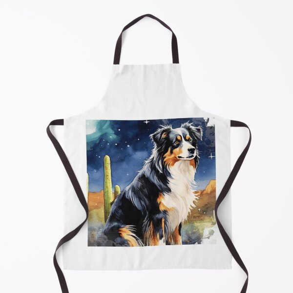 Item preview, Australian Shepherd At Night designed and sold by TheAnimalZ00.