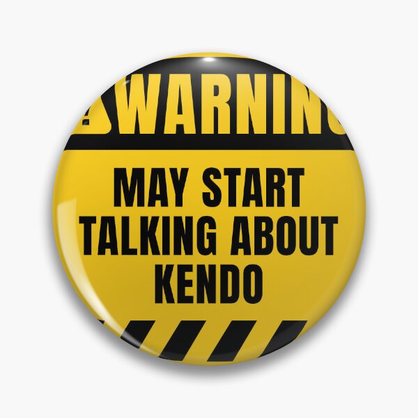 Item preview, May Start Talking About Kendo designed and sold by MaryAller.