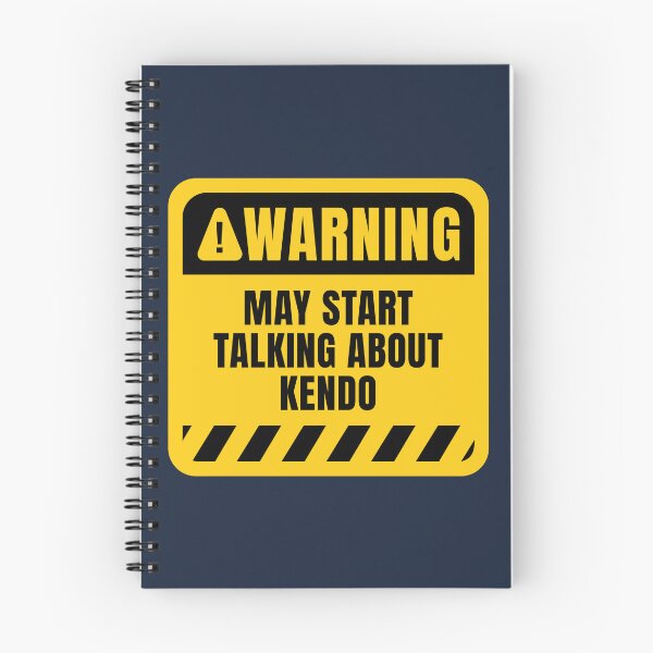 Item preview, May Start Talking About Kendo designed and sold by MaryAller.