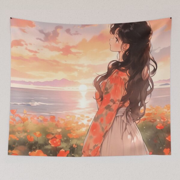 Item preview, "Seaside Dusk" designed and sold by Hasyavana.