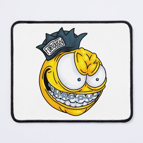 Item preview, Furiously Happy designed and sold by hideedoodle.