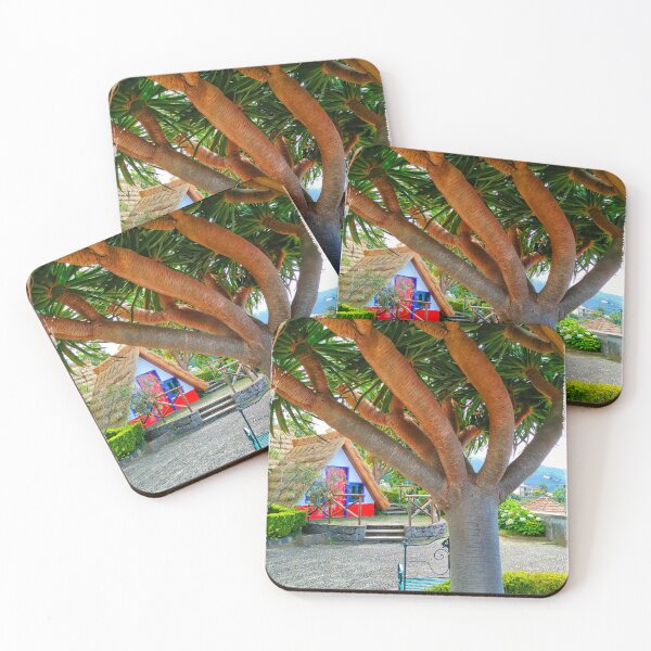 Item preview, MADEIRA - MONTE PALCE PARK - SANTANA TRADITINAL HOUSE- DRAGON TREE designed and sold by justyna-s28.