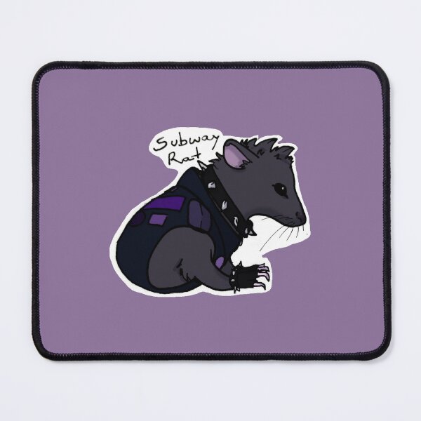 Item preview, Subway Rat designed and sold by cipheredsong.