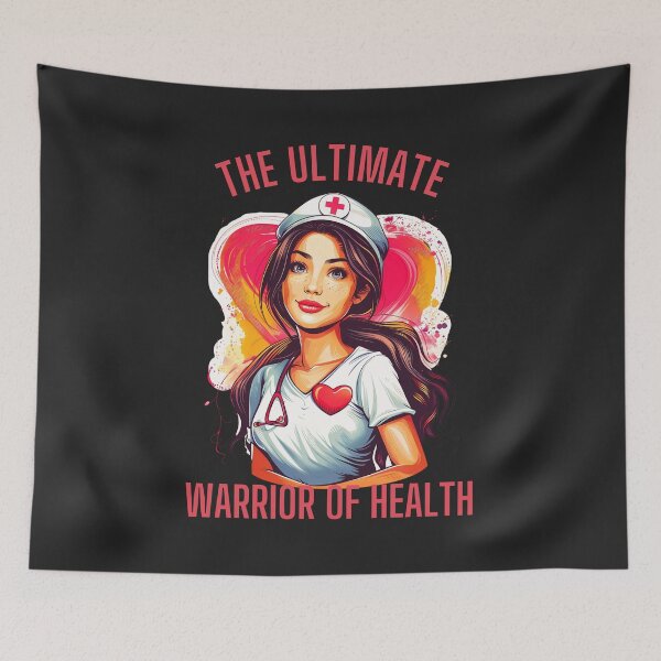 Item preview, The Ultimate Warrior Of Health designed and sold by elynne9.