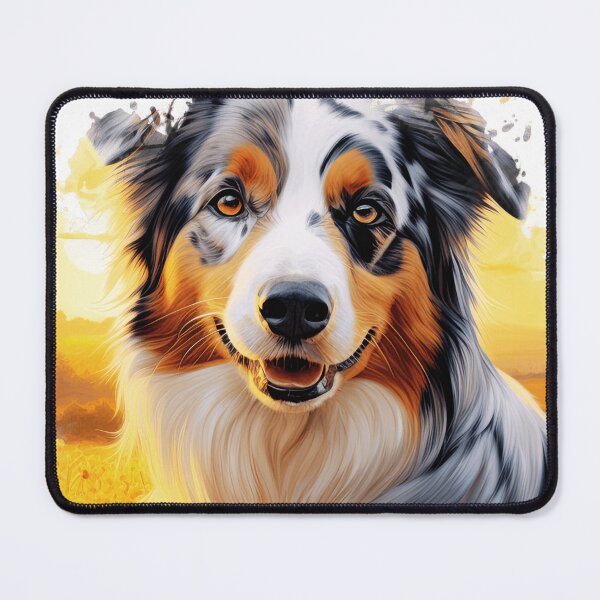 Item preview, Cute Australian Shepherd Potrait designed and sold by TheAnimalZ00.