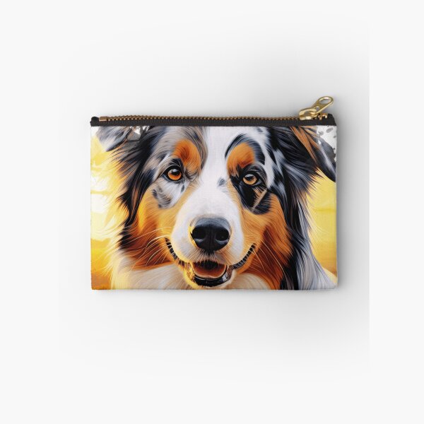 Item preview, Cute Australian Shepherd Potrait designed and sold by TheAnimalZ00.