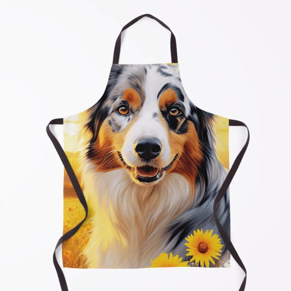 Item preview, Cute Australian Shepherd Potrait designed and sold by TheAnimalZ00.