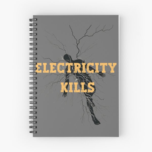 Item preview, Electricity kills classic sticker designed and sold by S-ZYBI.