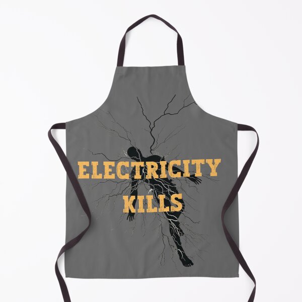 Item preview, Electricity kills classic sticker designed and sold by S-ZYBI.