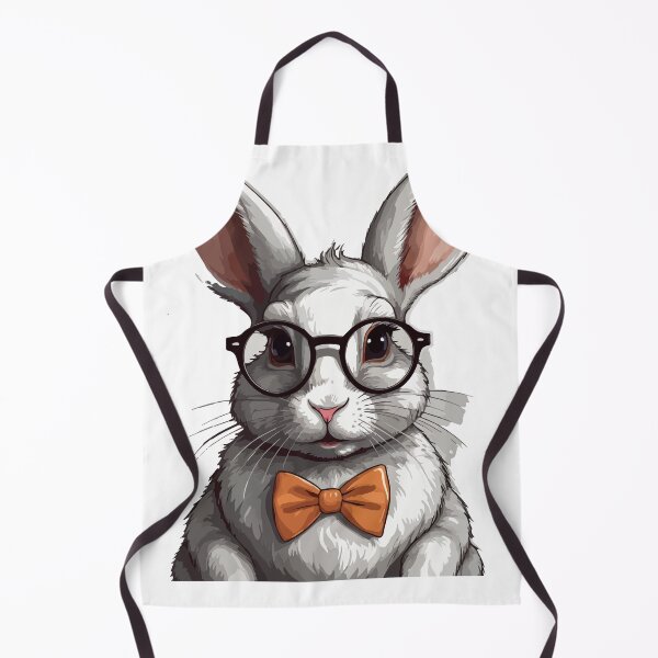 Item preview, Cute Bunny, In Bow Tie and Glasses designed and sold by Sol-threads.