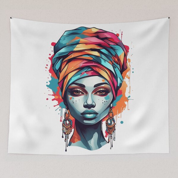 Item preview, Emperatriz africana de dibujos animados de los 90 designed and sold by GreenPeso.