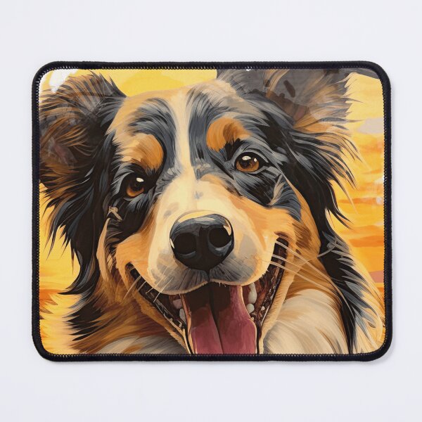 Item preview, Cute Australian Shepherd Portrait designed and sold by TheAnimalZ00.