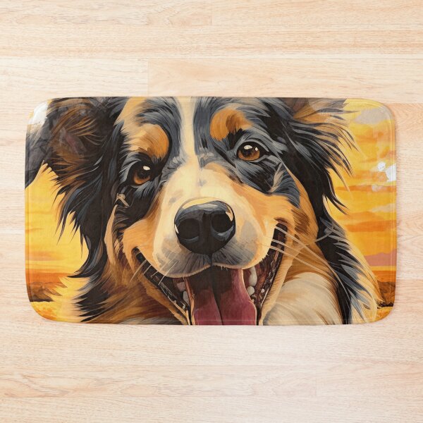 Item preview, Cute Australian Shepherd Portrait designed and sold by TheAnimalZ00.