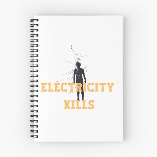 Item preview, Electricity kills classic sticker designed and sold by S-ZYBI.